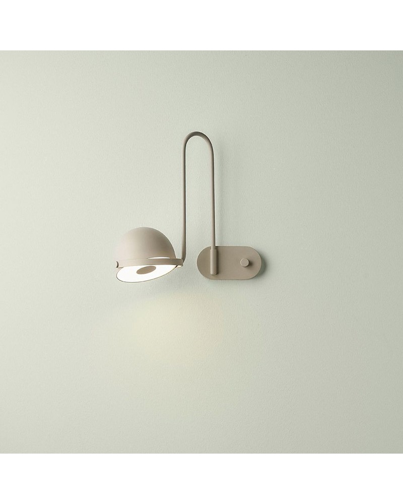 Aplique de pared BOWEE LED posición izquierda 8W 2700K