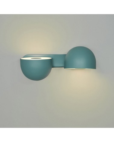 Aplique de pared BOWEE LED doble pantalla 2x8W 2700K