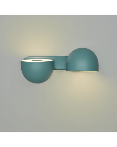 Aplique de pared BOWEE LED doble pantalla 2x8W 2700K