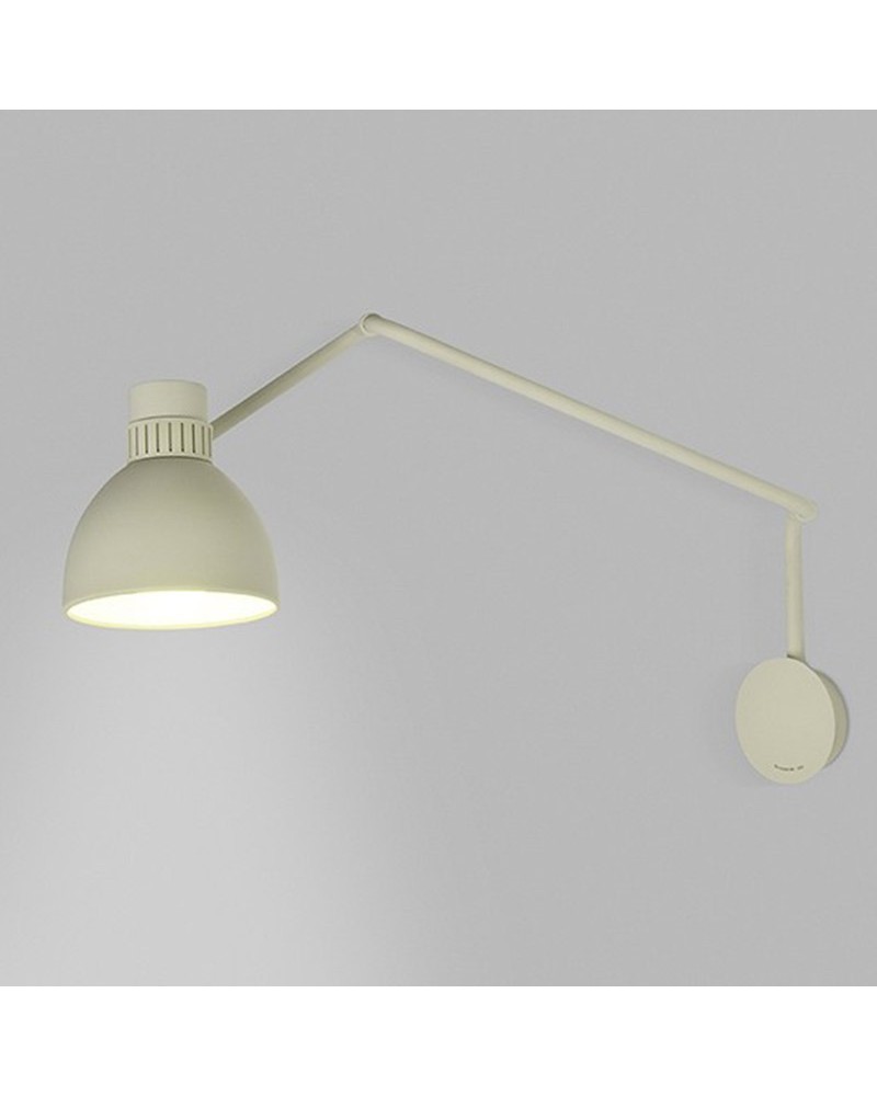 Wall light BLUX SYSTEM W20 articulated in aluminum E27