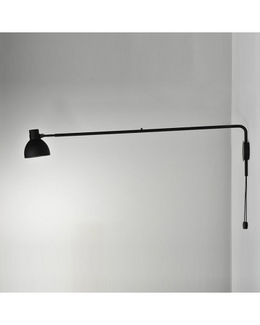Aplique de pared extensible BLUX SYSTEM W125 de aluminio E27