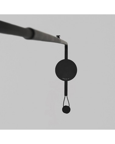 Aplique de pared extensible BLUX SYSTEM W125 de aluminio E27