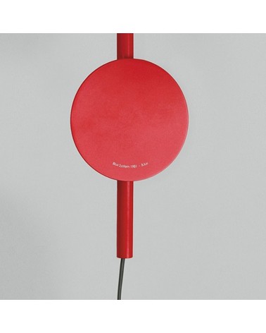 Aplique de pared articulada BLUX SYSTEM W20 PLUG-IN de aluminio con cable y enchufe E27