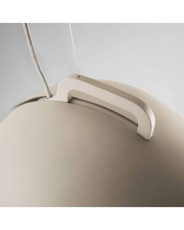 Lámpara de techo 22cm SCOUT LED 16,6W estilo campana industrial metal y vidrio 2700K