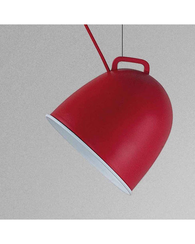 Ceiling lamp 22cm SCOUT industrial bell style metal and glass  2xE14