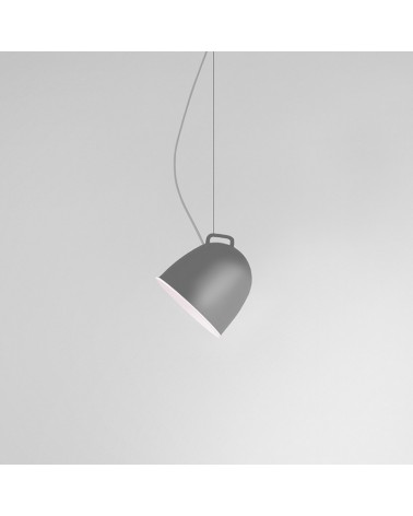 Lámpara de techo 41cm SCOUT LED 16,6W estilo campana industrial metal y vidrio 2700K