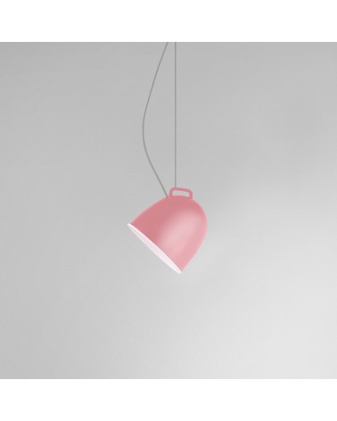 Ceiling lamp 41cm SCOUT LED 16.6W industrial bell style metal and glass 2700K