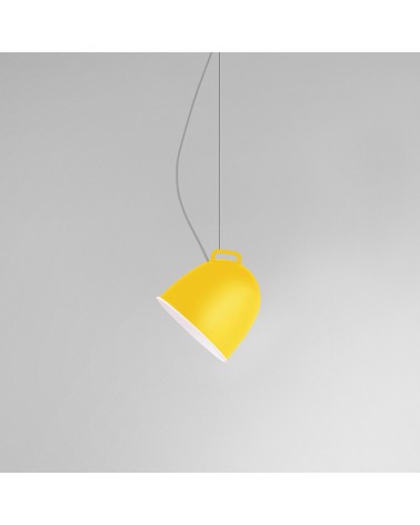 Ceiling lamp 41cm SCOUT LED 16.6W industrial bell style metal and glass 2700K