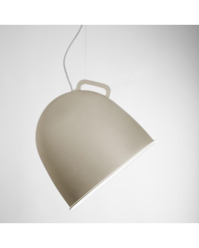 Lámpara de techo 41cm SCOUT LED 16,6W estilo campana industrial metal y vidrio 2700K