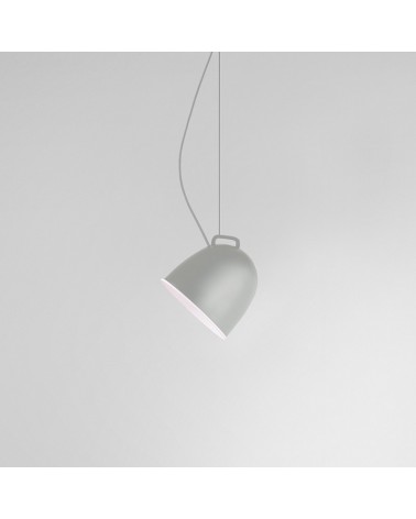 Ceiling lamp 41cm SCOUT industrial bell style metal and glass 2xE27