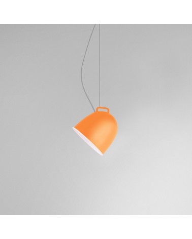 Ceiling lamp 41cm SCOUT industrial bell style metal and glass 2xE27