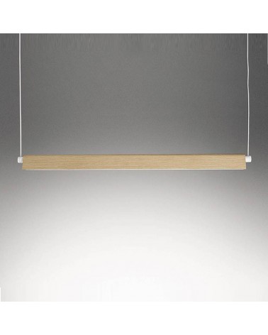 Ceiling lamp 128cm ROOF LED S130 21W aluminum and glass 2700K DIMMABLE DALI