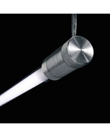Lámpara de techo 128cm ROOF LED S130 21W de aluminio y vidrio 2700K REGULABLE DALI
