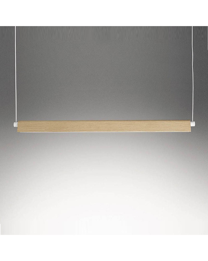 Ceiling lamp 158cm ROOF LED S160 27W aluminum and glass 2700K DIMMABLE DALI