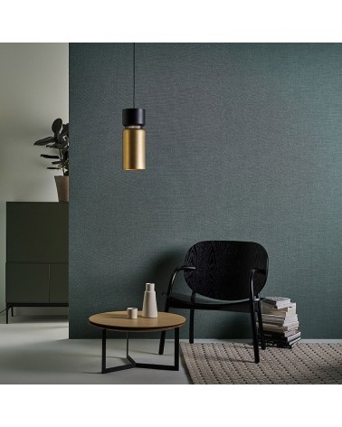 Lámpara de techo 17cm ASPEN S17B LED 16,6W de aluminio 2700K REGULABLE