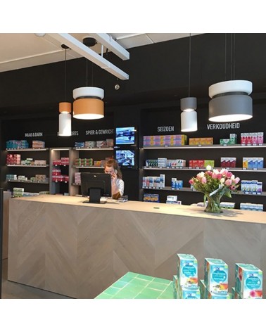 Ceiling lamp 17cm ASPEN S17B aluminum E27