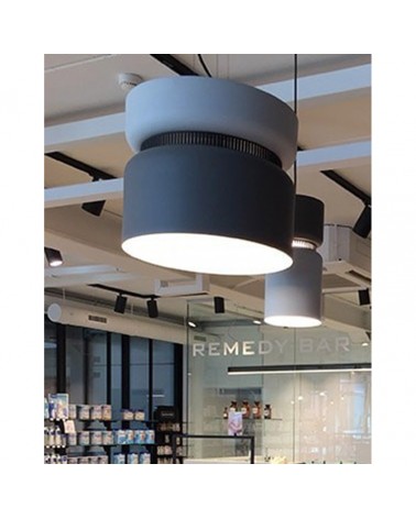 Ceiling lamp 40cm ASPEN S40 aluminum 2xE14