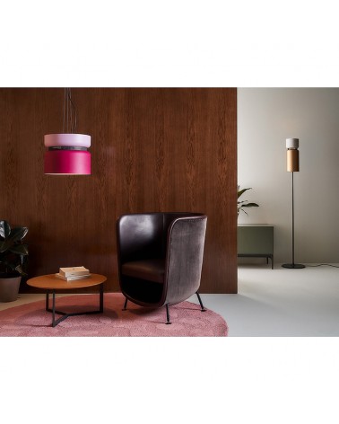 Lámpara de pie 168cm ASPEN F17 de aluminio E27 REGULABLE