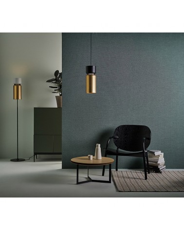 Lámpara de pie 168cm ASPEN F17 de aluminio E27 REGULABLE