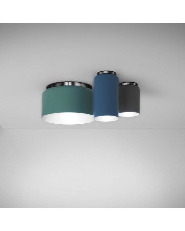 Design ceiling light 17cm ASPEN C17A aluminum E27