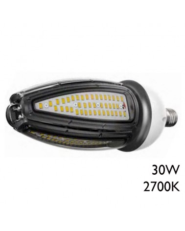 Lámpara EVO CORN LED 30W E27 de alta luminosidad 2700K IP65