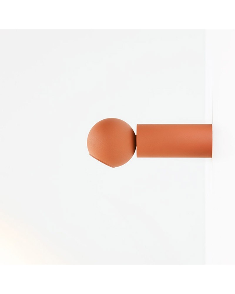 Wall light COMPASS Estiluz in terracotta finish