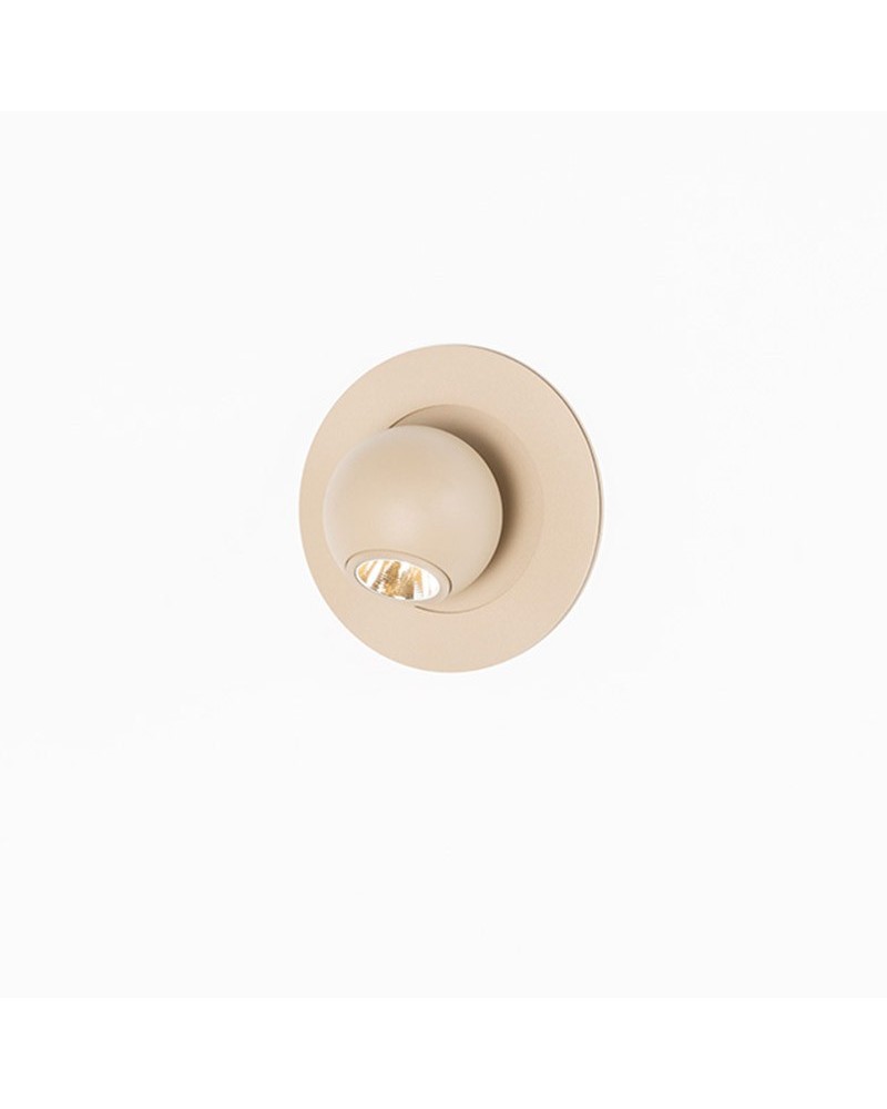 Aplique de pared COMPASS Estiluz acabado beige REGULABLE