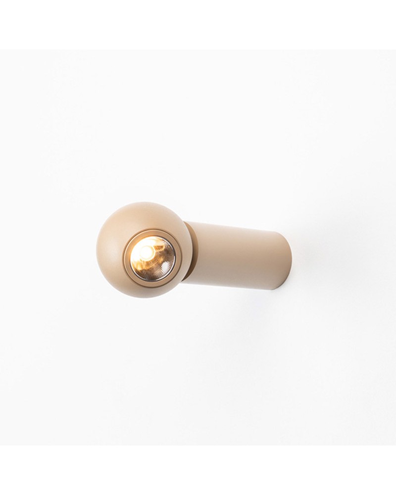 Wall light COMPASS Estiluz beige finish