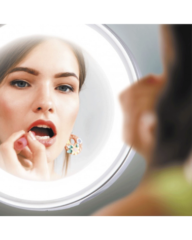 LED Wall lamp 37cm with makeup mirror with extendable arm chrome finish  8W 760LM 4000K