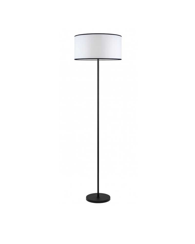 Floor lamp 166cm metal and fabric in different finishes E27