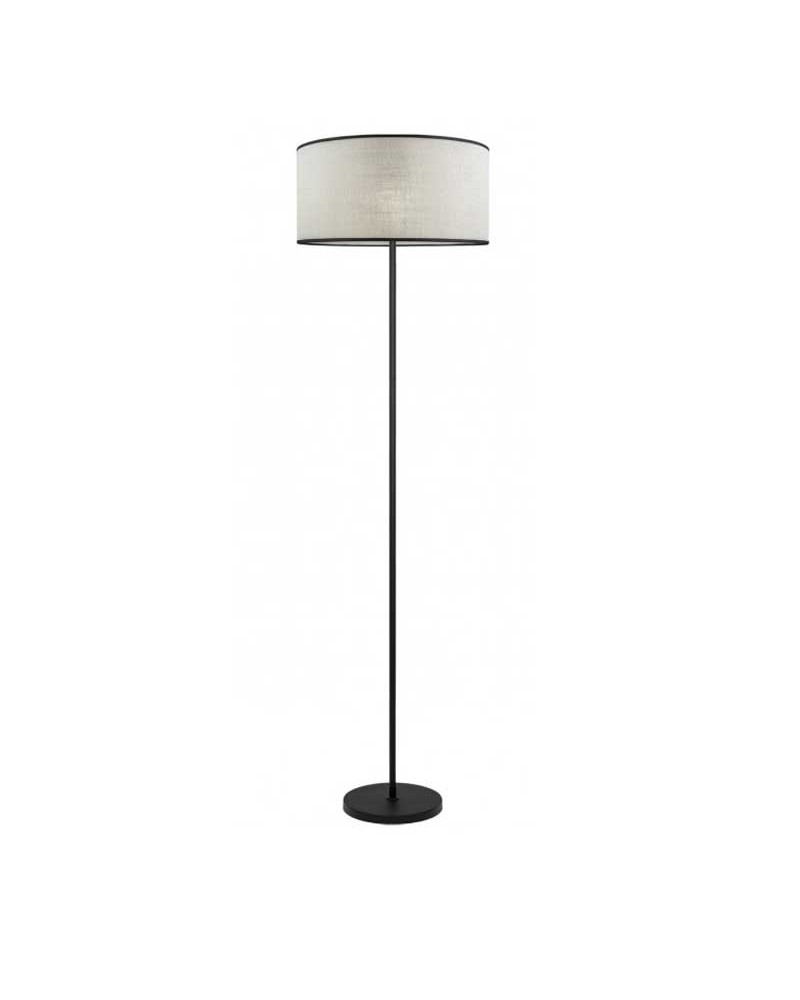Floor lamp 166cm metal and fabric in different finishes E27
