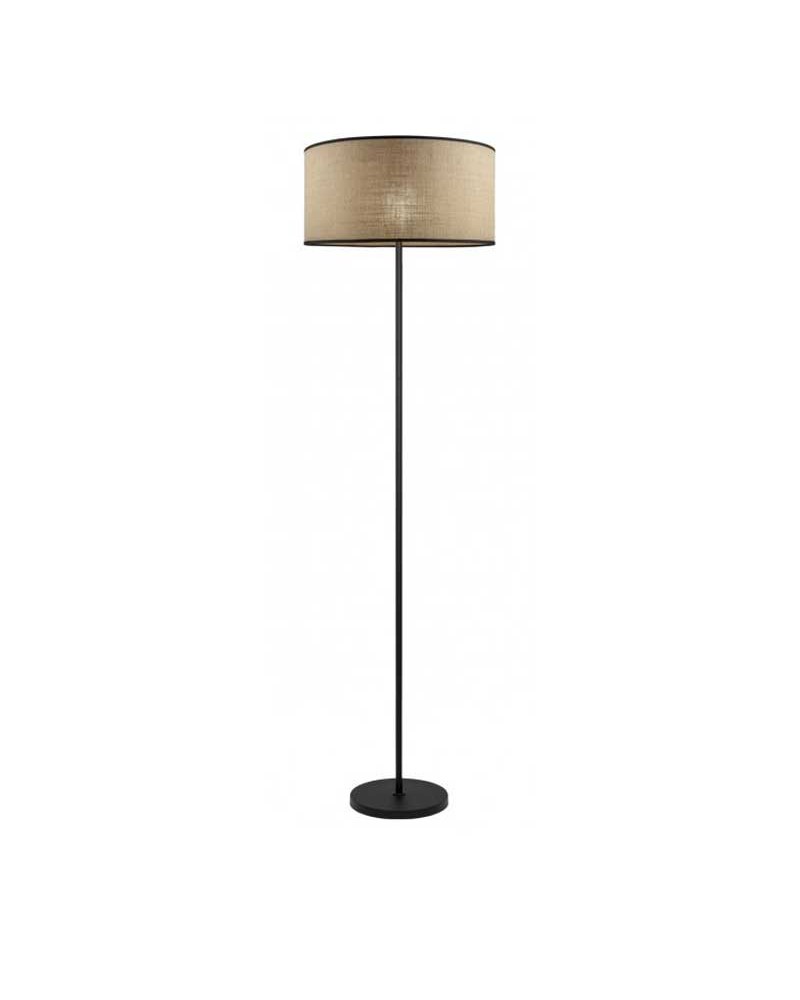 Floor lamp 166cm metal and fabric in different finishes E27