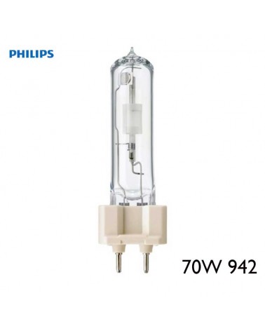 Lámpara halogenuros metálicos Philips CDM-T 70W 942 G12 MASTERColour