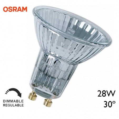 Lámpara halógena Osram PAR 16 HALOPAR 64819 ECO 28W GU10 30º 570Lm