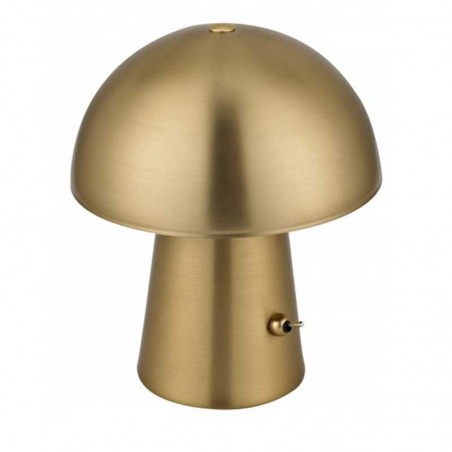 Table lamp 20cm brass finish metal G9