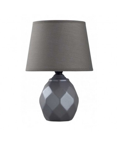 Lámpara de mesa 28cm en cerámica y tela E14
