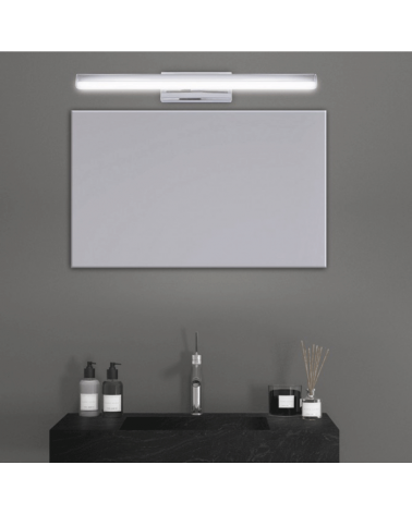 LED Wall lamp bathroom 49cm for chrome mirror  15W 4000K 1500Lm