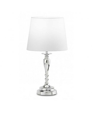 Table lamp 43cm metal and fabric E27
