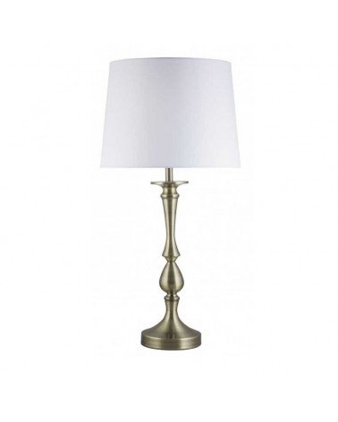 Table lamp 70cm metal and fabric E27