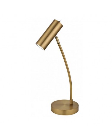 Table lamp 48cm brass finish metal GU10