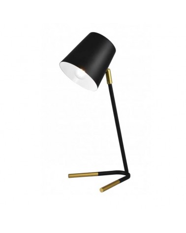 Table lamp 43cm metal in different finishes E14
