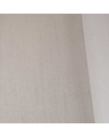 Table lamp 61cm metal and fabric in brown and satin nickel finish E27