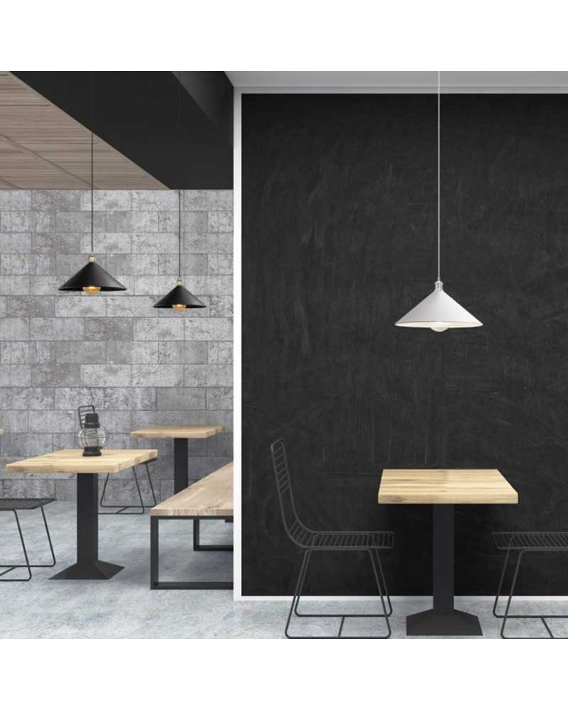 Lámpara de techo 35cm de metal E27