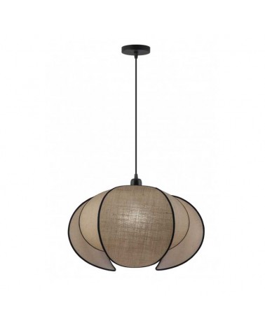 Ceiling lamp 50cm metal and fabric E27
