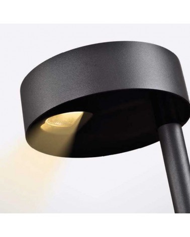 Outdoor beacon with spike 80cm LED 12W aluminum 3000K IP54