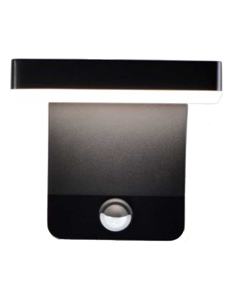 Outdoor wall light 17.8cm LED aluminum 20W 3000K IP54 with motion sensor