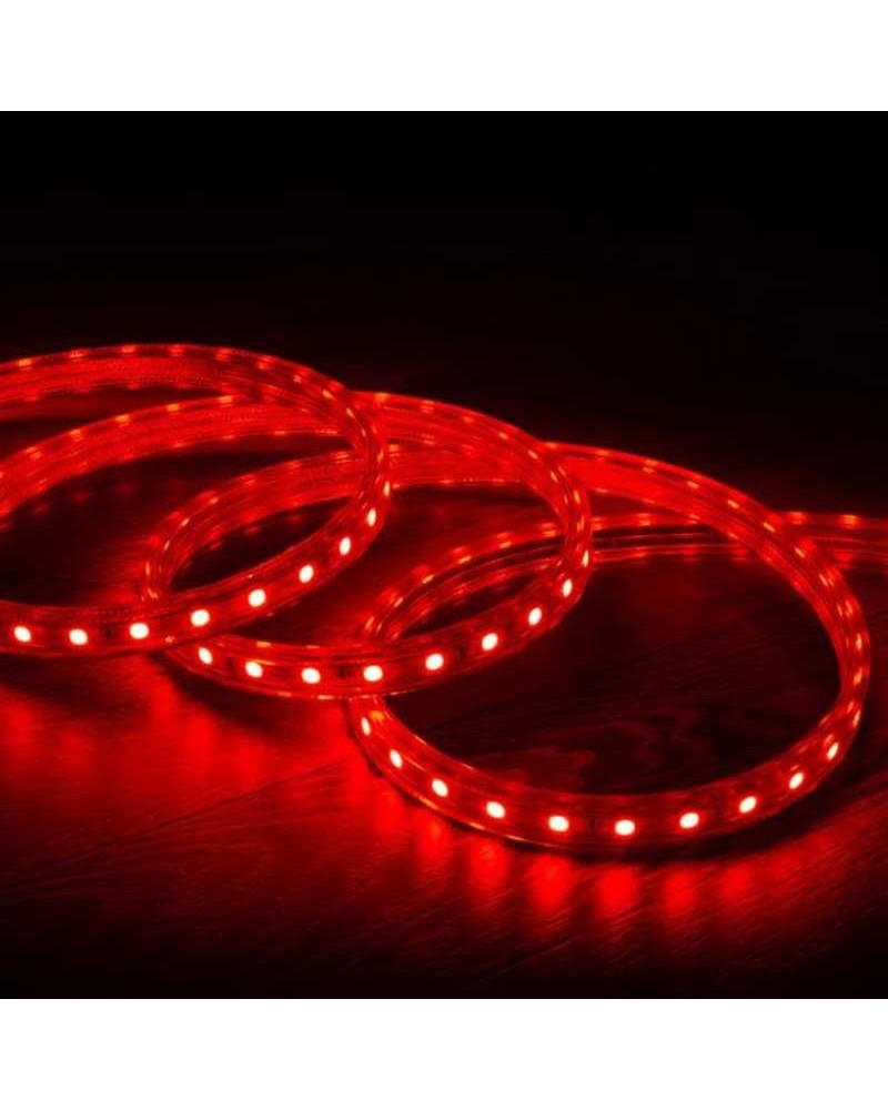 Bobina 6m flexilight Rojo 220V+ Controlador efectos