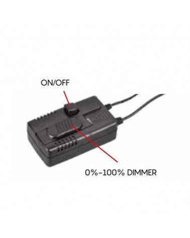 Floor lamp 182cm LED aluminum 30W 3000K DIMMABLE