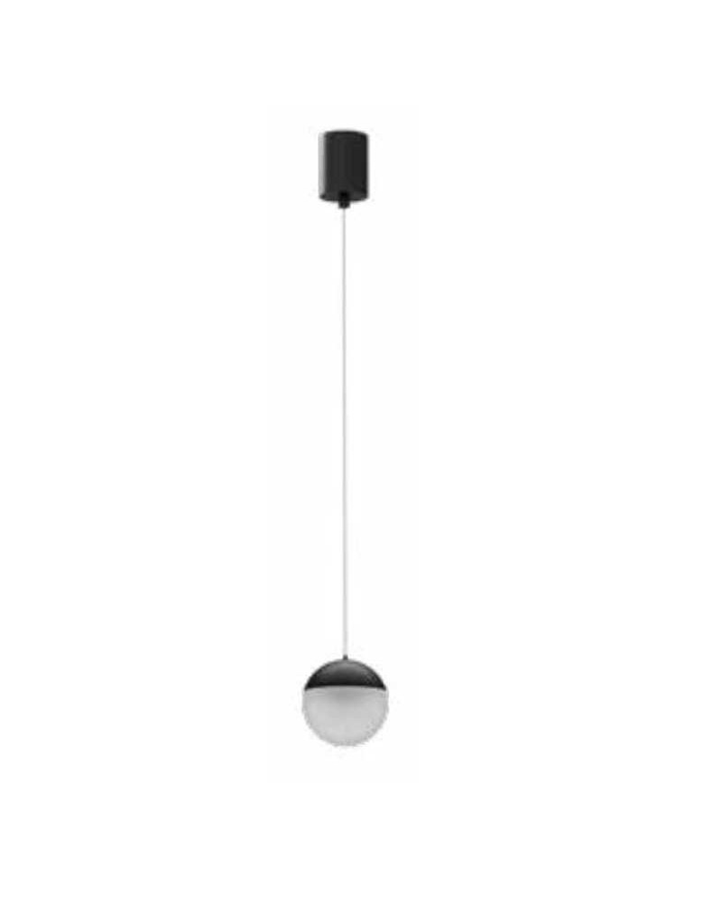 Pendant lamp 9cm diameter 10W LED aluminum 3000K