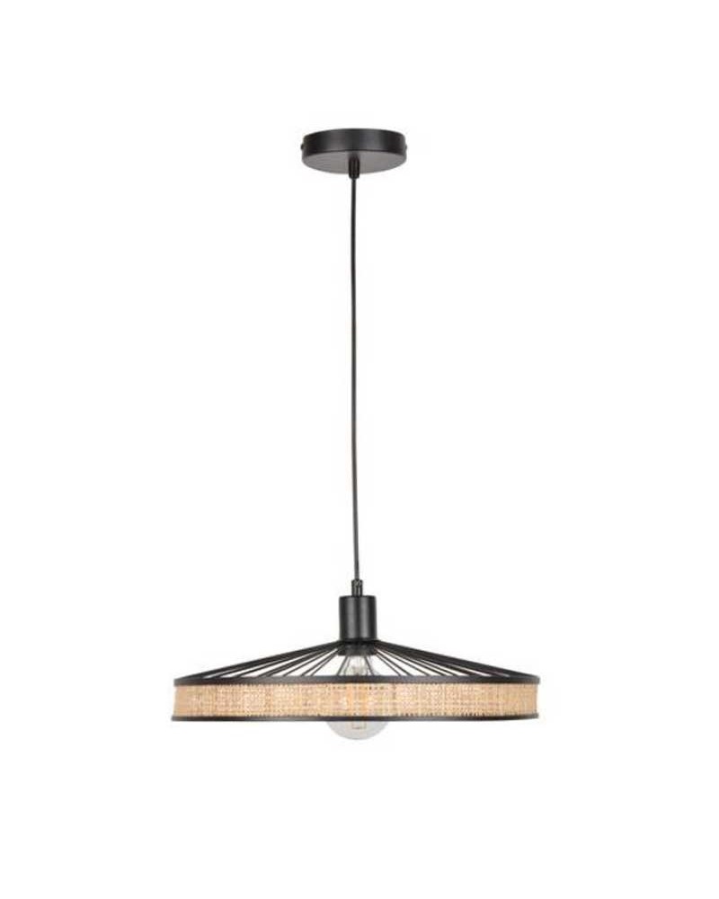 Ceiling lamp 40cm wire and cane E27